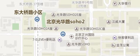 光华路soho地图